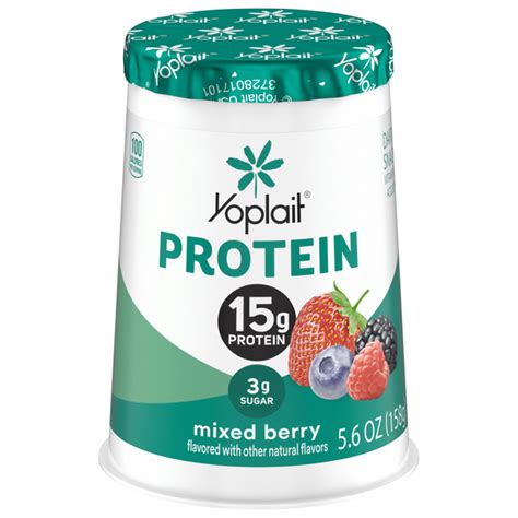 How many protein are in duos fuze beverage and yoplait yogurt - calories, carbs, nutrition