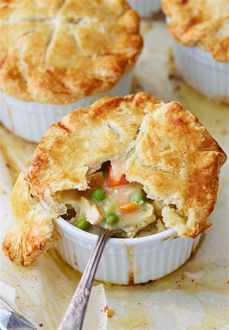 How many protein are in easy chicken pot pie - calories, carbs, nutrition