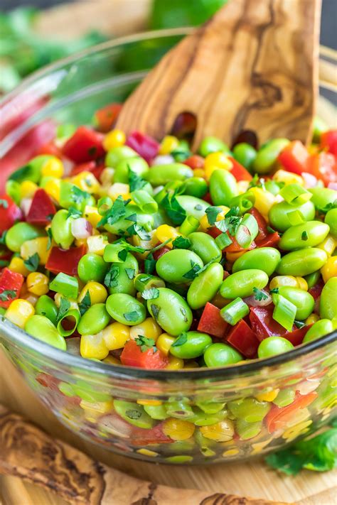 How many protein are in edamame nut salad - calories, carbs, nutrition