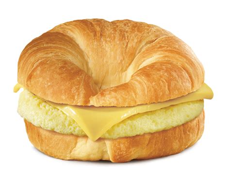 How many protein are in egg cheese croissant - calories, carbs, nutrition