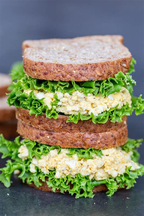 How many protein are in egg salad sandwich on multi-grain bread - calories, carbs, nutrition