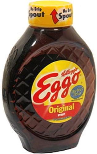 How many protein are in eggo original syrup - calories, carbs, nutrition