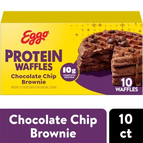 How many protein are in eggo waffles - chocolate chip - calories, carbs, nutrition