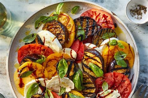 How many protein are in eggplant caprese fold - calories, carbs, nutrition