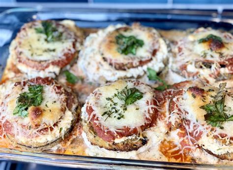 How many protein are in eggplant parmesan - calories, carbs, nutrition