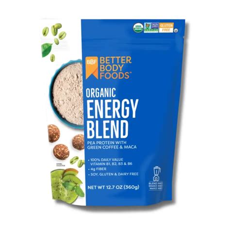 How many protein are in energy blend - calories, carbs, nutrition