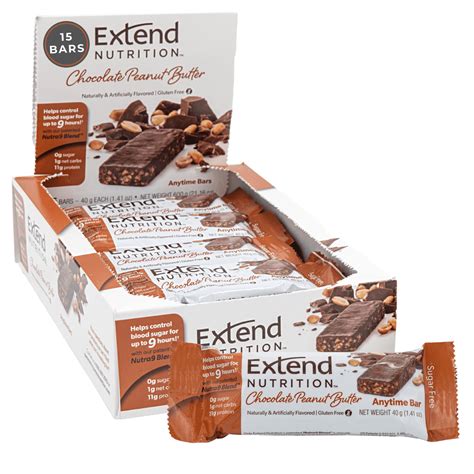How many protein are in extend peanut butter chocolate delight bar - calories, carbs, nutrition