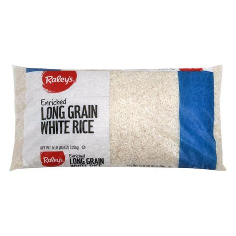 How many protein are in extra fancy enriched long grain white rice - calories, carbs, nutrition