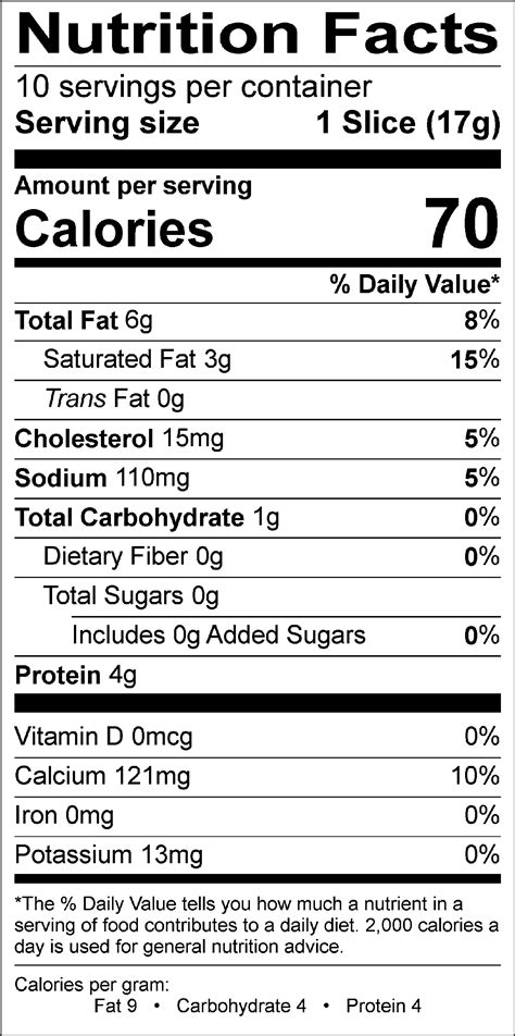 How many protein are in extra sharp white cheddar - calories, carbs, nutrition