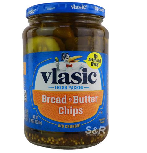How many protein are in farmers garden bread and butter chips - calories, carbs, nutrition