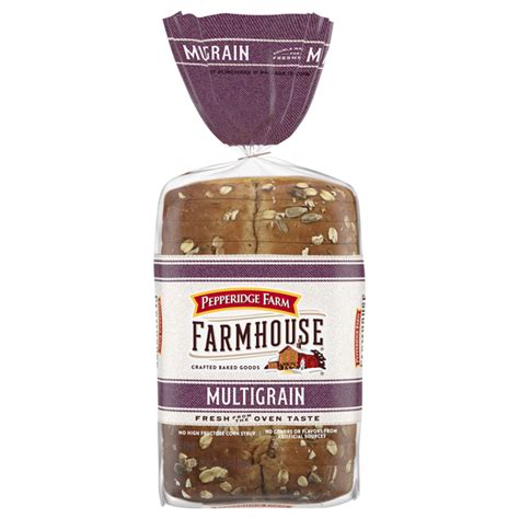 How many protein are in farmhouse batch multigrain bread - calories, carbs, nutrition