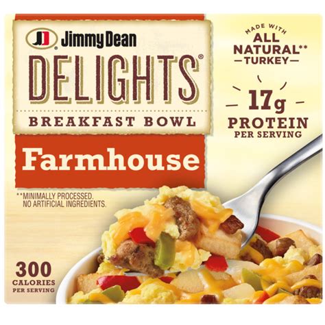 How many protein are in farmhouse breakfast bowls - calories, carbs, nutrition