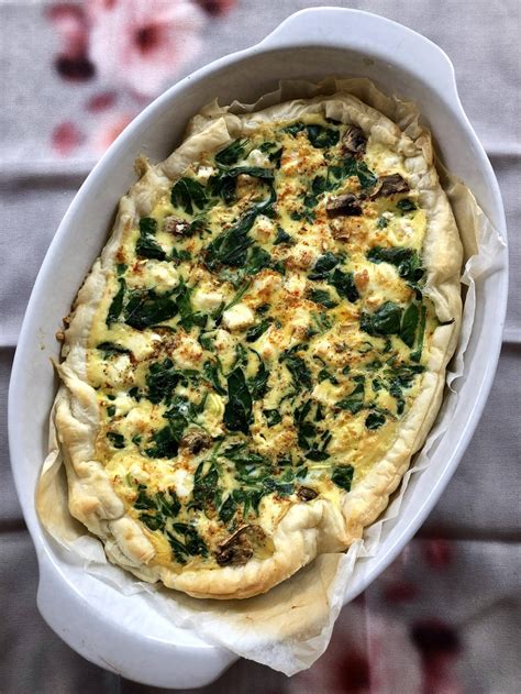 How many protein are in feta leek quiche - calories, carbs, nutrition