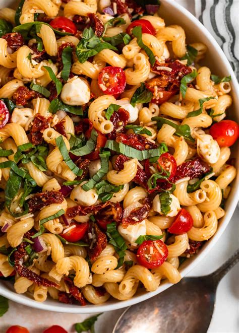 How many protein are in fettuccine salad with sun-dried tomato - calories, carbs, nutrition