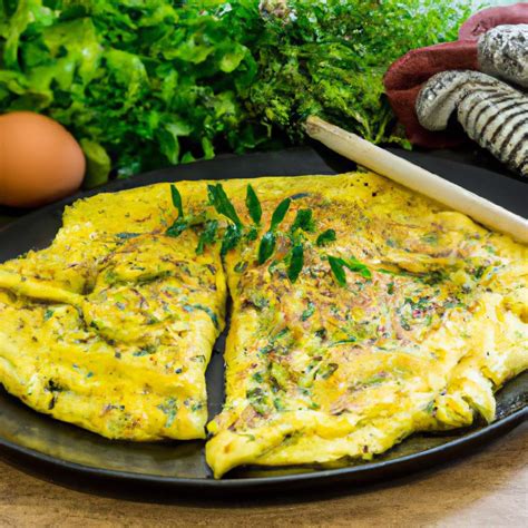 How many protein are in fines herbes omelet - calories, carbs, nutrition