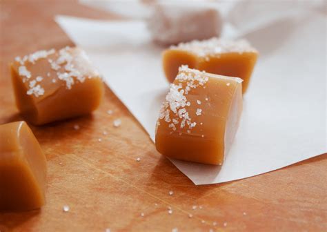 How many protein are in fleur de sel caramels - calories, carbs, nutrition