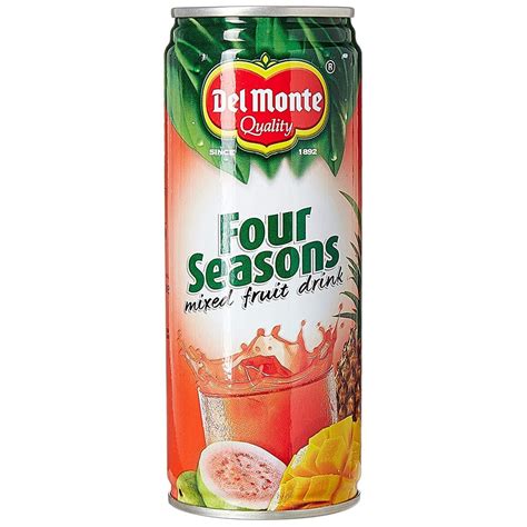 How many protein are in four seasons, juice drink - calories, carbs, nutrition