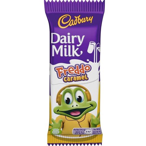 How many protein are in freddo caramel bar - calories, carbs, nutrition