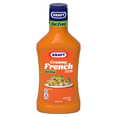 How many protein are in free french fat free dressing - calories, carbs, nutrition