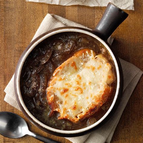 How many protein are in french onion soup with cheese - calories, carbs, nutrition