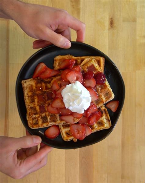 How many protein are in french waffle - fod - calories, carbs, nutrition