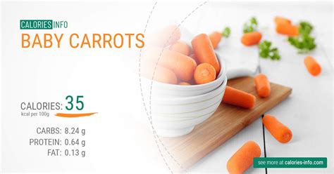 How many protein are in fresh baby carrots with sage - calories, carbs, nutrition