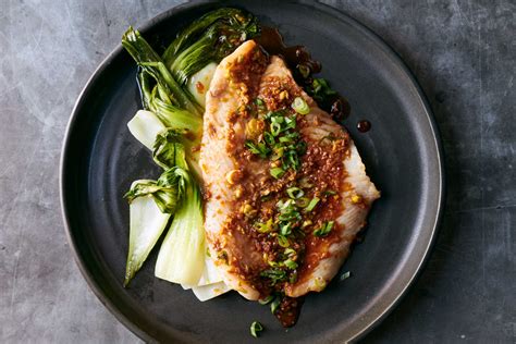 How many protein are in fresh fish with ginger sauce - calories, carbs, nutrition