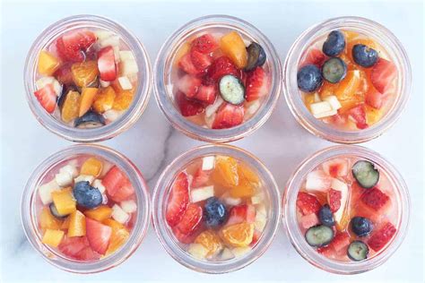 How many protein are in fresh fruit cup, small, grab and go - calories, carbs, nutrition