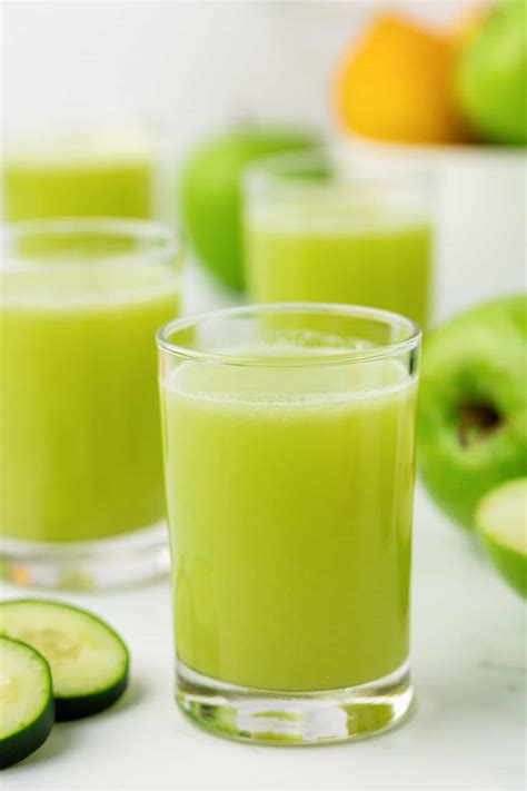 How many protein are in fresh green apple juice - calories, carbs, nutrition