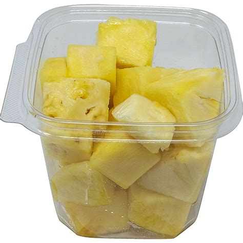 How many protein are in fresh trimmed pineapple - calories, carbs, nutrition