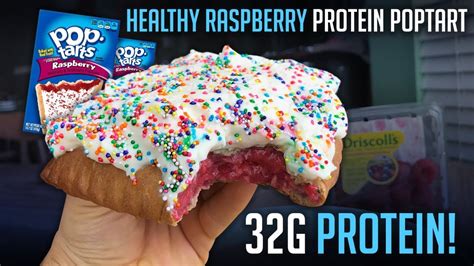 How many protein are in frosted raspberry - calories, carbs, nutrition