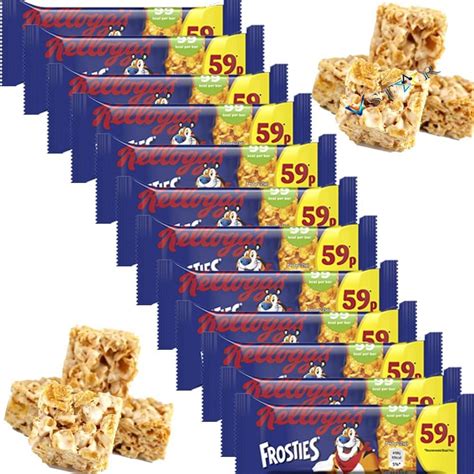 How many protein are in frosties snack bar - calories, carbs, nutrition