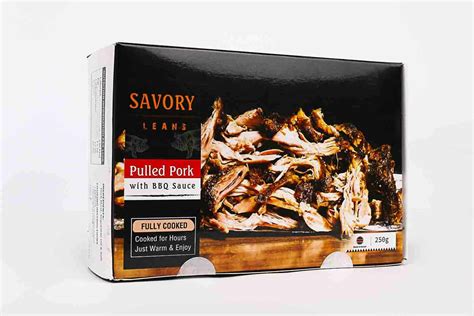 How many protein are in frozen entrees - savory pork with pecans & green beans - calories, carbs, nutrition