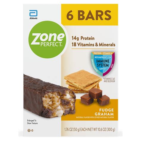 How many protein are in fudge graham - calories, carbs, nutrition