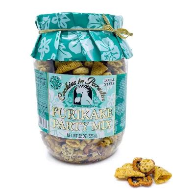 How many protein are in furikake party mix - calories, carbs, nutrition