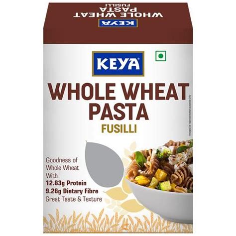 How many protein are in fusilli wholewheat pasta - calories, carbs, nutrition