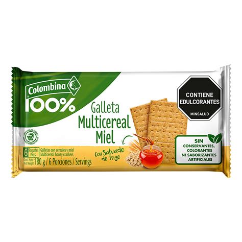 How many protein are in galleta multicereal - calories, carbs, nutrition