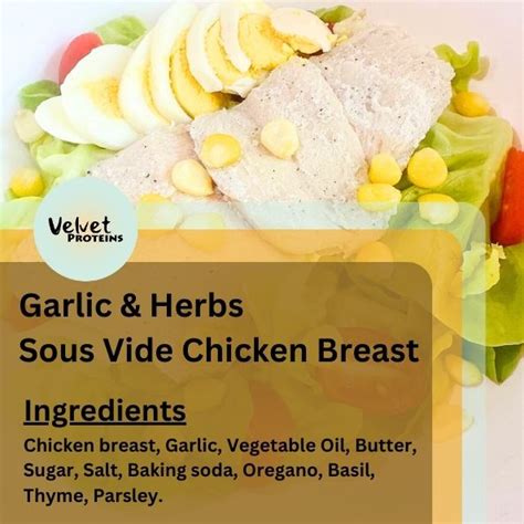 How many protein are in garlic herb chicken breast - calories, carbs, nutrition