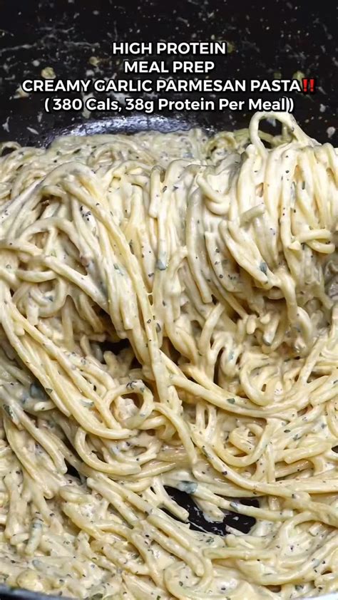 How many protein are in garlic pasta - calories, carbs, nutrition