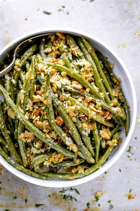 How many protein are in garlic roast green beans - calories, carbs, nutrition