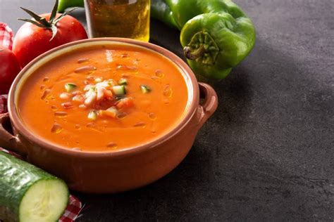 How many protein are in gazpacho anduluz 8 oz - calories, carbs, nutrition