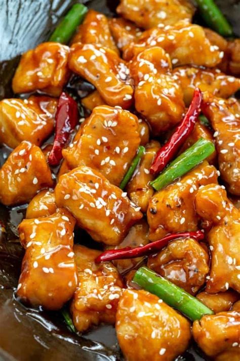 How many protein are in general tso's pork - calories, carbs, nutrition