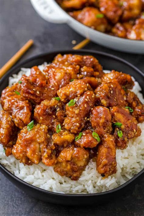 How many protein are in general tso's spicy chicken - asian inspired - calories, carbs, nutrition