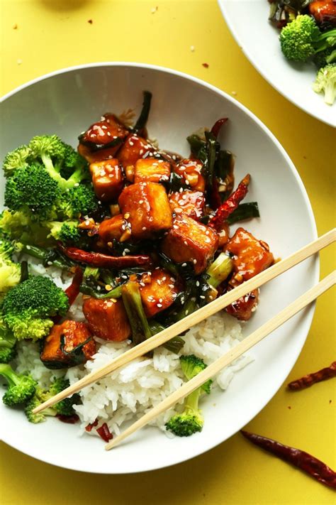 How many protein are in general tso's tofu - calories, carbs, nutrition