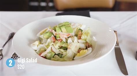 How many protein are in gigi salad - calories, carbs, nutrition