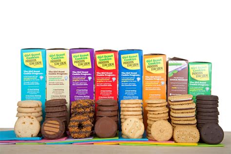 How many protein are in girl scout cookie - calories, carbs, nutrition