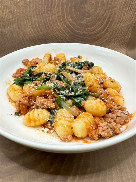 How many protein are in gnocchi rose - calories, carbs, nutrition