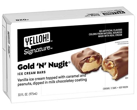 How many protein are in gold 'n' nugit bar - calories, carbs, nutrition