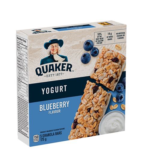 How many protein are in granola bar, blueberry - calories, carbs, nutrition