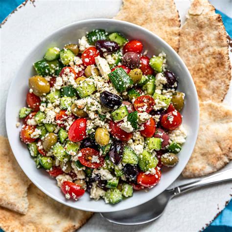 How many protein are in greek feta crab salad - calories, carbs, nutrition